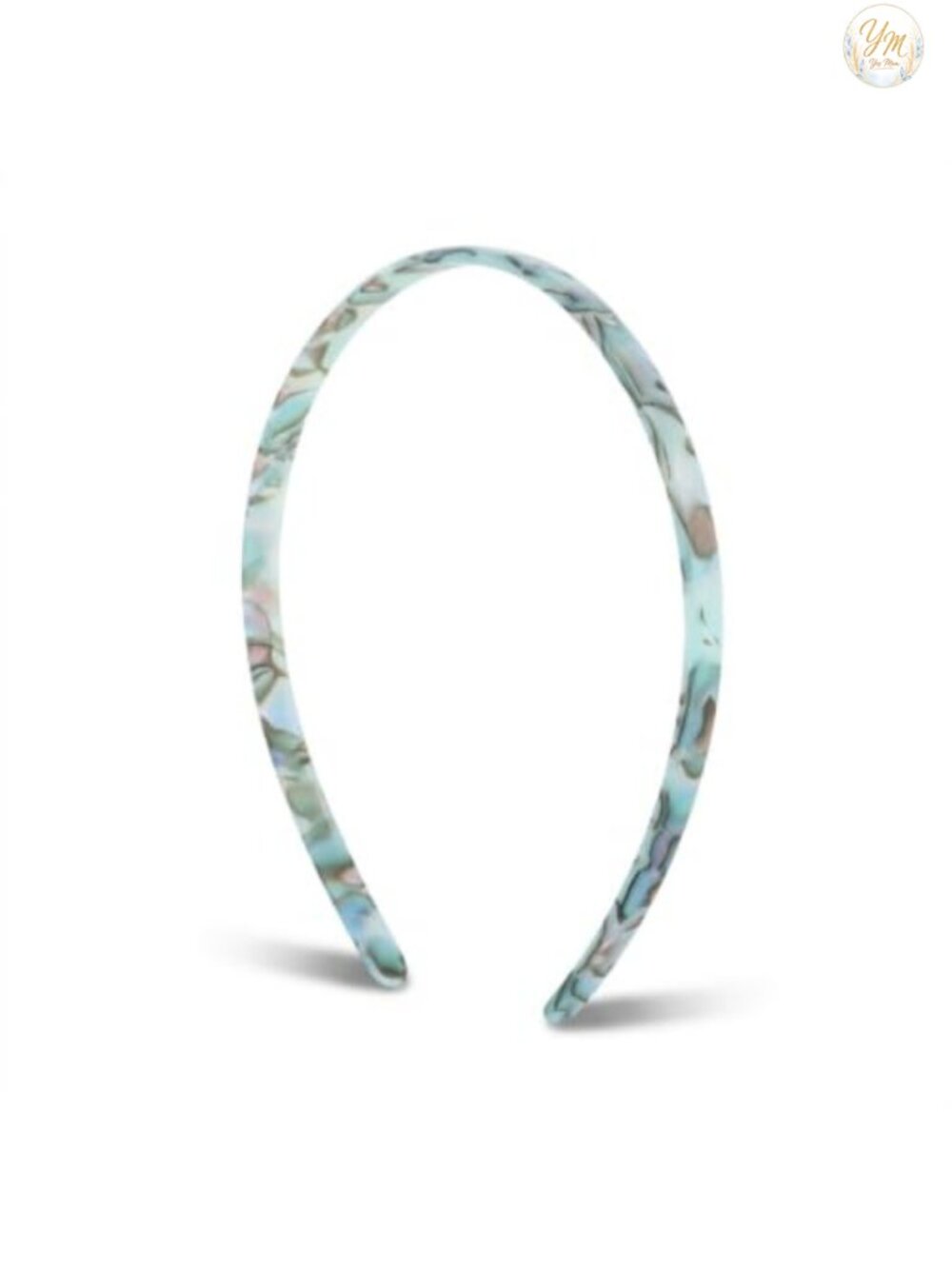Ultracomfort Thin Headband With Teeth Flexible No Slip Cellulose Acetate